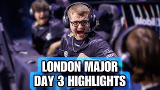 RLCS 2024 London Major Day 3 Highlights [upl. by Garratt194]