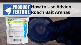 How to Use Advion Roach Bait Arenas  DoMyOwncom [upl. by Tray]