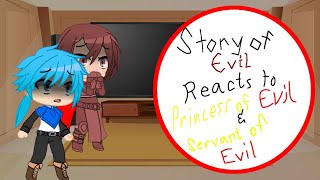 Story of Evil Reacts to Gacha ClubMy AU [upl. by Julis]