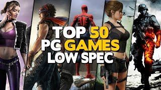 Top 50 Games for Low Spec PC 1GB RAM  2GB RAM  512 MB VRAM  Intel HD Graphics [upl. by Laurel]