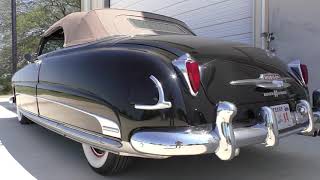 1951 Hudson Hornet Convertible Brougham quotTwin H Powerquot [upl. by Georgette]