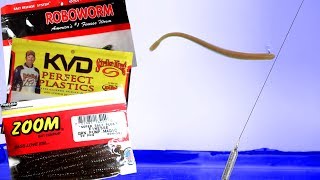 DROP SHOT BAIT TEST  Testing 15 Different Baits [upl. by Neahs]