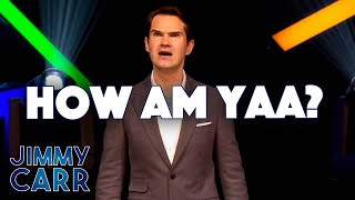 Jimmys Guide To Accents  Jimmy Carr [upl. by Pelmas361]