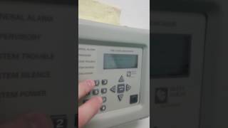 Silent Knight fire alarm system test [upl. by Nwahsirhc]