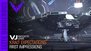 Krait MKII First Impressions and Ship Review Elite Dangerous [upl. by Gorga214]