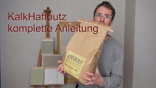 Kalk Haftputz fein komplette Anleitung [upl. by Weissman548]