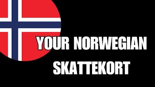 SKATTEKORT Your Norwegian tax deduction card FIX YOUR TAXES [upl. by Remled]