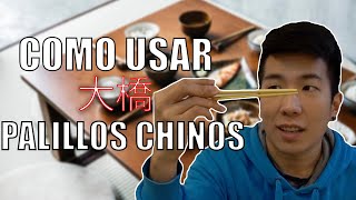 COMO USAR PALILLOS CHINOPablo Matsumoto [upl. by Aimak]