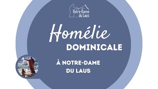 Homélie du 2ème dimanche de lAvent  2020 [upl. by Draned]