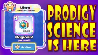 Prodigy Science IS HERE Explaining the Ultra Membership in Prodigy Math [upl. by Middleton529]