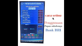 Papan Sukubunga Bank BRI [upl. by Survance]