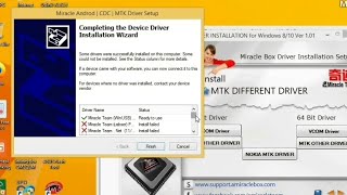 Install miracle box driver for windows 88110 error fix [upl. by Aicilihp]