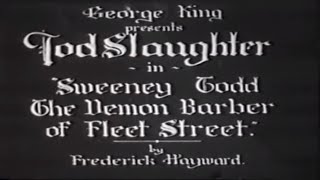 Sweeney Todd  Full movie Classic horror murder crime [upl. by Hux191]