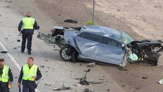 High Speed Double Fatal Crash  EL PASO TX 71821 [upl. by Ireva]