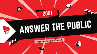 Answer The Public [upl. by Benildis]