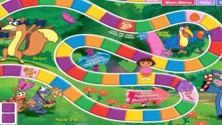 Dora Candyland Game Play [upl. by Ainadi]