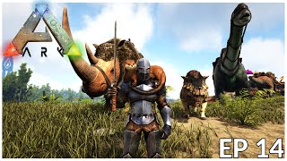 CAPTURE dun RHINOCEROS LAINEUX sur ARK THE ISLAND  Ark Survival Evolved Ep 14 [upl. by Beora]