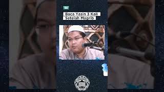 Baca Yasin 3 Kali Setelah Magrib  Ustadz Firanda Andirja Hafizahullah [upl. by Sitoiganap]