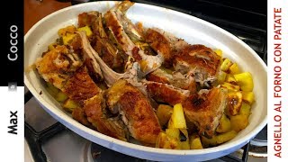 AGNELLO al Forno con Patate  IDEALE per PASQUA [upl. by Elliott989]