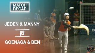 FALL 2023 BATTLE COURT CHAMPIONSHIP  MATCH 1 JEDEN amp MANNY vs GOENAGA amp BEN DIV 4 DOUBLES [upl. by Harvey]