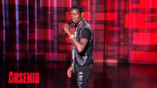 Michael Blackson Standup on The Arsenio Hall Show [upl. by Sucramal597]