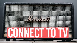 Connect Marshall Stanmore II Bluetooth Speaker to Samsung Smart TV [upl. by Aiden809]