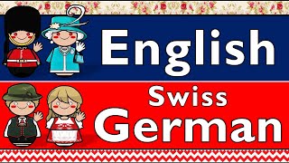 GERMANIC ENGLISH amp SWISS GERMAN ZURICH [upl. by Ennayt]