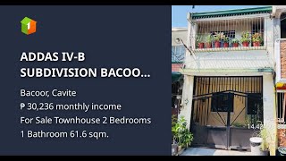 ADDAS IVB SUBDIVISION BACOOR CAVITE [upl. by Manup]