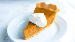 Easy Pumpkin Pie Recipe [upl. by Eire]