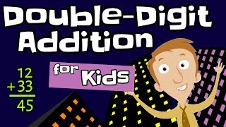 DoubleDigit Addition for Kids [upl. by Llenart]