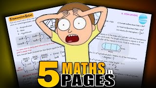 URGENT Finish Class 10 MATHS in 5 PAGES🔥 Cbse 202324 [upl. by Ytoc481]