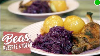 Rotkohl Rezept  Omas klassischer Apfelrotkohl [upl. by Barina]