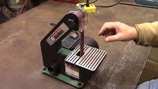 Harbor Freight 1 Inch Belt Sander Review [upl. by Halimeda]