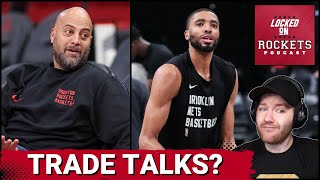 Houston Rockets Trade Rumors Brooklyn Nets Deal In The Works  Stephon Castle Intel amp More [upl. by Yerok384]