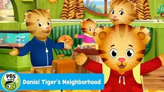 DANIEL TIGERS NEIGHBORHOOD  quotThe Tiger Family Tripquot Song  PBS KIDS [upl. by Ecyak]