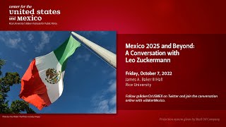 Mexico 2025 and Beyond A Conversation with Leo Zuckermann [upl. by Nitsed594]