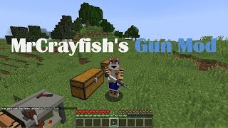 MrCrayfishs Gun Mod Minecraft 1122 [upl. by Wavell]