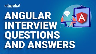 Angular Interview Questions and Answers  Angular 8 Interview Preparation  Edureka Rewind [upl. by Anelhtak]