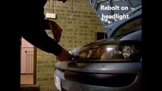 How do you change a headlight bulb on a Fiat Punto [upl. by Gnilyam]