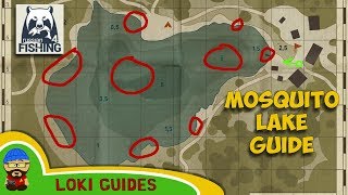 Mosquito Lake Guide  Best Spots amp Baits for Float Feeder and Spinning  Russian Fishing 4 [upl. by Nahpos]