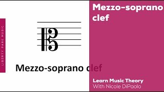 What is a Mezzo Soprano Clef  Music Theory 3  Video Lesson [upl. by Kreis325]