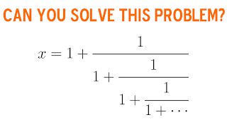 Can You Solve This Infinite Fraction [upl. by Adnilreh707]