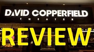 4 REVIEW David Copperfield 2019  MGM GRAND Las Vegas  7pm amp 930pm [upl. by Birgit861]