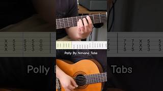 Polly By Nirvana Tabs 🎸🔥 Guitar Tabs [upl. by Atiana]