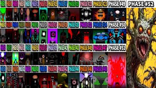 Phase 1234 VS Phase 5 VS Phase 6 VS Phase 7 VS Phase 8 VS Phase 952 in Incredibox Sprunki [upl. by Nylatsirhc]