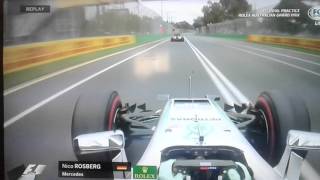 F1 2016 Australia FP3 Nico Rosberg onboard Mercedes W07 [upl. by Ylrebme]