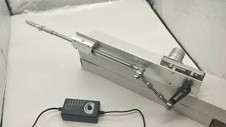 Telescopic Linear Actuator Metal Gear Reduction Motor Reciprocating Linear Motor [upl. by Kenneth]