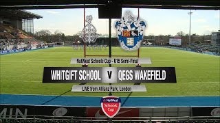 Whitgift School Vs QEGS Wakefield  NatWest Schools Cup 2014  U15 Cup SemiFinal [upl. by Allisurd]