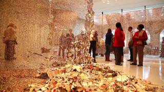 El Anatsui Opening Night [upl. by Osnofledi]