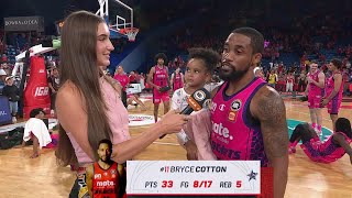 Bryce Cotton postgame interview vs South East Melbourne Phoenix  Round 9 NBL25 [upl. by Hadleigh928]